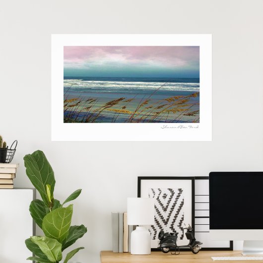 美しいビーチと海撮影by srf ポスター (ホームオフィス)