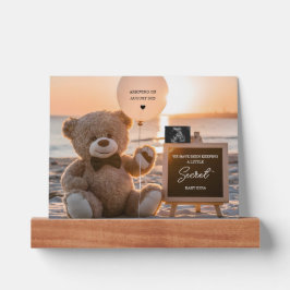 美しいビーチのデジタル妊娠発表 ピクチャーレッジ