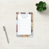 美しいビーチの貝殻のリストを行うPOST-ITノート ポストイット (オフィス)