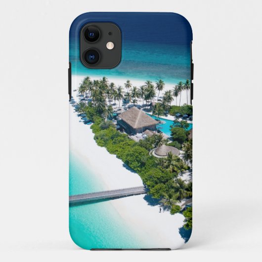 美しいビーチの風景 Case-Mate iPhoneケース (裏面)