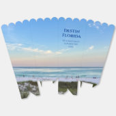 美しいビーチイベントカスタムオーシャン写真 フェイバーボックス (見開き)