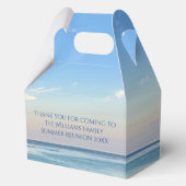 美しいビーチイベントカスタムオーシャン写真 フェイバーボックス (正面)