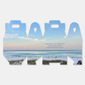 美しいビーチイベントカスタムオーシャン写真 フェイバーボックス (見開き)