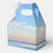 美しいビーチイベントカスタムオーシャン写真 フェイバーボックス (裏面)