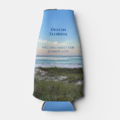 美しいビーチイベントカスタムサンセット写真 ボトルクーラー (正面)