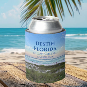 美しいビーチイベントカスタムサンセット写真 缶クーラー