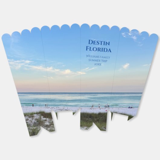 美しいビーチイベントカスタム海撮影 フェイバーボックス (見開き)