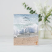 美しいビーチサマートロピカル結婚ズメニュー (スタンド正面)