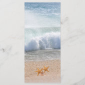 美しいビーチサマートロピカル結婚ズメニュー メニュー (裏面)