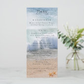 美しいビーチサマートロピカル結婚ズメニュー メニュー (スタンド正面)