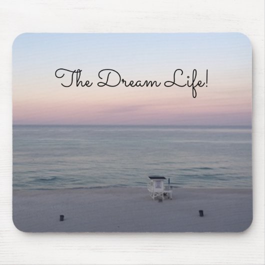 美しいビーチサンライズ マウスパッド (正面)