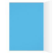 美しいビーチシーン誕生日カード (内側 (左))