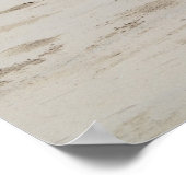 美しいビーチスモールボートブルー海ブルースカイ ポスター (角)