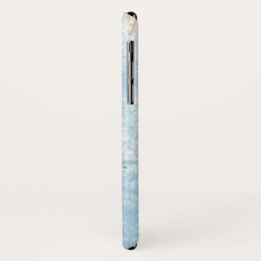 美しいビーチテーマジャンピングドルフィンアート Case-Mate iPhoneケース (裏面/左)