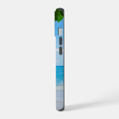 美しいビーチビュー iPhone 15ケース (左側面)