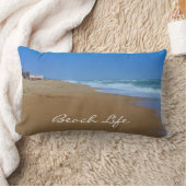 美しいビーチビーチライフバイシャーリーテイラー ランバークッション (ブランケット)