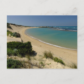 美しいビーチポート ポストカード