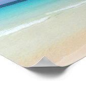 美しいビーチ写真197 ポスター (角)