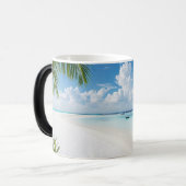 美しいビーチ風景マグカップ… モーフィングマグカップ (正面左)