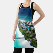 美しいビーチ風景 エプロン (インサイチュ)