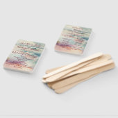 美しいビーチ風景 ハンドファン (組立なし)