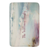 美しいビーチ バスマット (正面縦)