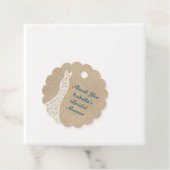 美しいビーチ ブライダルシャワー サンクス フェイバータグ (インサイチュ)