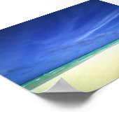 美しいビーチ ポスター (角)