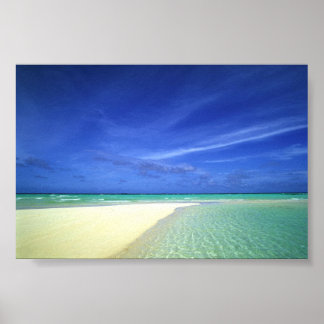 美しいビーチ ポスター