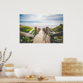 美しいビーチ ポスター (キッチン)