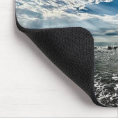 美しいビーチ マウスパッド (コーナー)