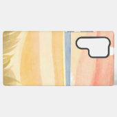 美しいビーチ SAMSUNG GALAXYケース (裏面横)