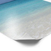 美しいビーチ | TurksとCaicosの写真 フォトプリント (角)