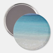 美しいビーチ | TurksとCaicosの写真 マグネット (正面/裏面)
