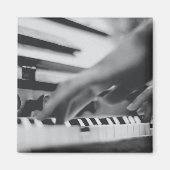 美しいピアノのアートワーク マグネット (正面)