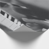 美しいピアノのアートワーク ラッピングペーパー (角)