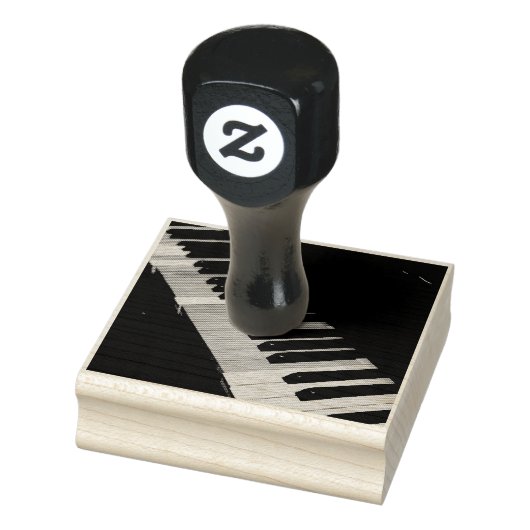 美しいピアノのアートワーク ラバースタンプ (スタンプ)
