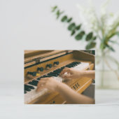 美しいピアノ ポストカード (スタンド正面)