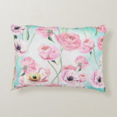 美しいピエレガントンクフローラバラモノグラム アクセントクッション (裏面)