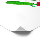 美しいピクルブーケとバラThunder_Cove ポスター (角)