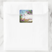 美しいピレネー/スクエアステッカー スクエアシール (バッグ)