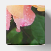 美しいピンクとオレンジのバラ写真 フェイバーボックス (上部)