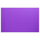 美しいピンクとパープルのドット模様 ファブリック (ヤード)