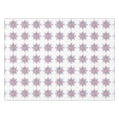 美しいピンクとブルーの万華鏡のように千変万化するパターンクリスマス テーブルクロス (正面(横))