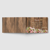 美しいピンクと白のバラの木の上 – Guestbook ゲストブック (全面)