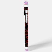 美しいピンクと青と白のハートの愛のデザイン Case-Mate iPhoneケース (裏面 / 左)