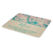 美しいピンクと青の大理石のカッティングボード カッティングボード (角)