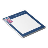 美しいピンクのクリスマスガール01 ノートパッド (アングル)