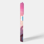 美しいピンクのクリスマスガール01 Case-Mate iPhoneケース (裏面 / 右)