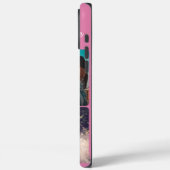 美しいピンクのセルフラブフォトコラージュスマホケース Case-Mate iPhoneケース (裏面 / 左)